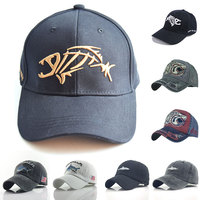 2020 Fish Bone męska czapka z daszkiem damska Snapback wędkarstwo haft tata kapelusz mężczyzna dzieci Trucker gorra lato Fisher marka czapka męska